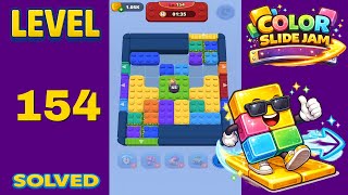Color Slide Jam – Level 154 | Walkthrough