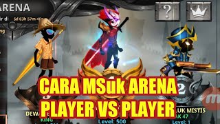 CARA MASUK AREANA PVP STICKMAN LEGENDS MOD CHEAT|MOBILE GAMING screenshot 1