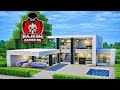 How to build a modern house in Minecraft