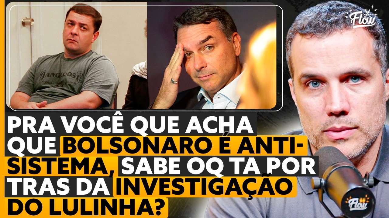 FELIPE MOURA BRASIL ANALISA: A VERDADE sobre FLÁVIO no caso Banco Master e a investigação do LULINHA