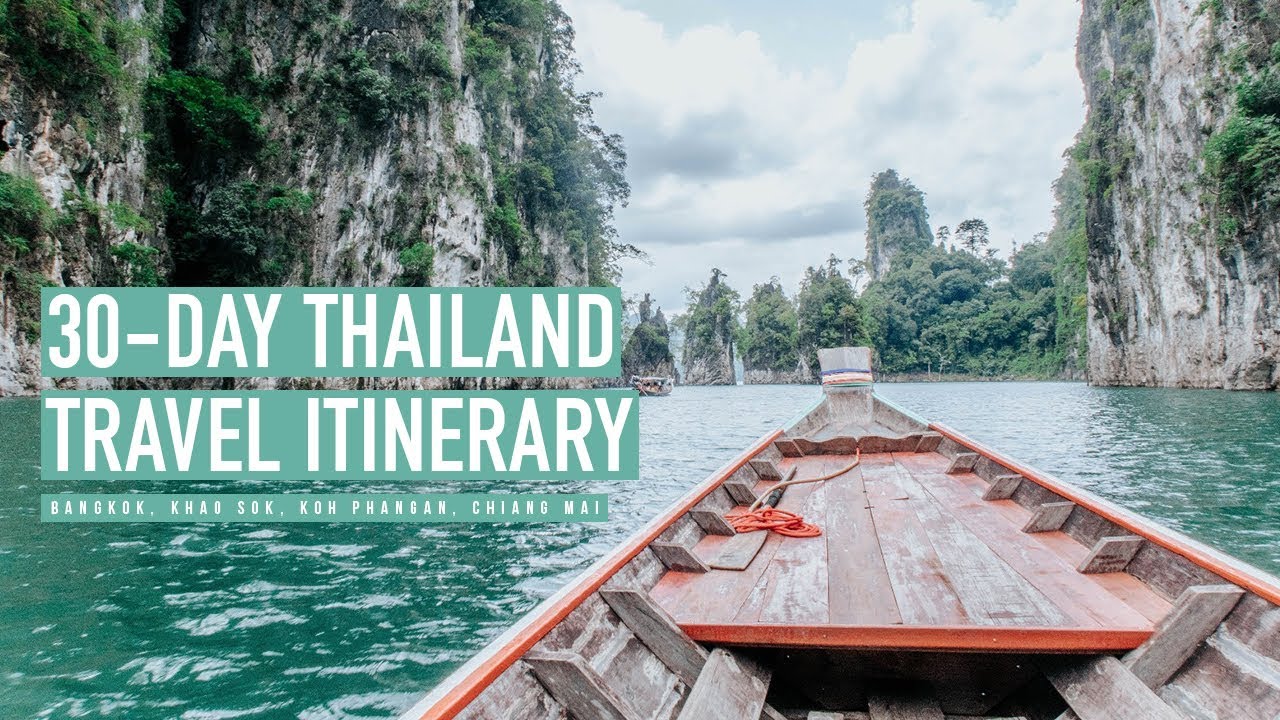 travel blogger ไทย  New 2022  Thailand Travel Itinerary For 30 Days + Helpful Transportation Tips 🌴🚗