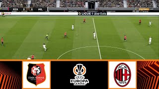 Rennes Vs Ac Milan Uefa Europa League 20232024 Football Life 2023