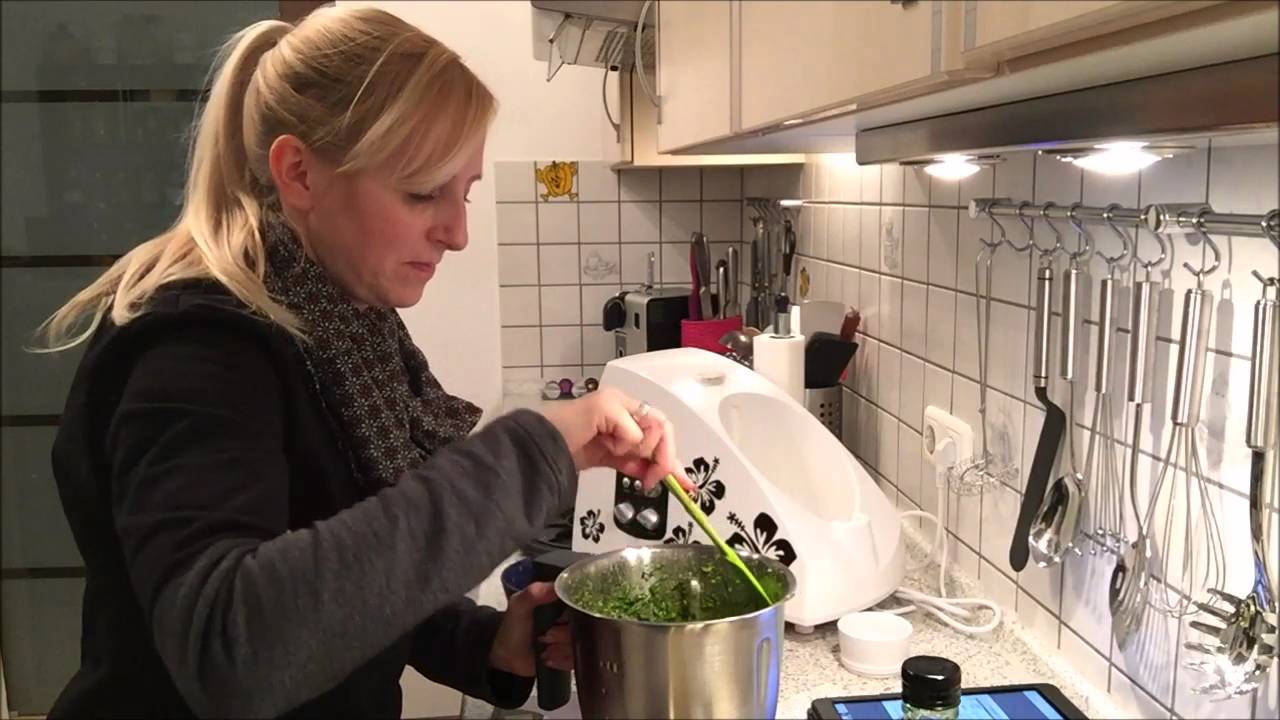 Bärlauch Pesto aus dem Monsieur Cuisine