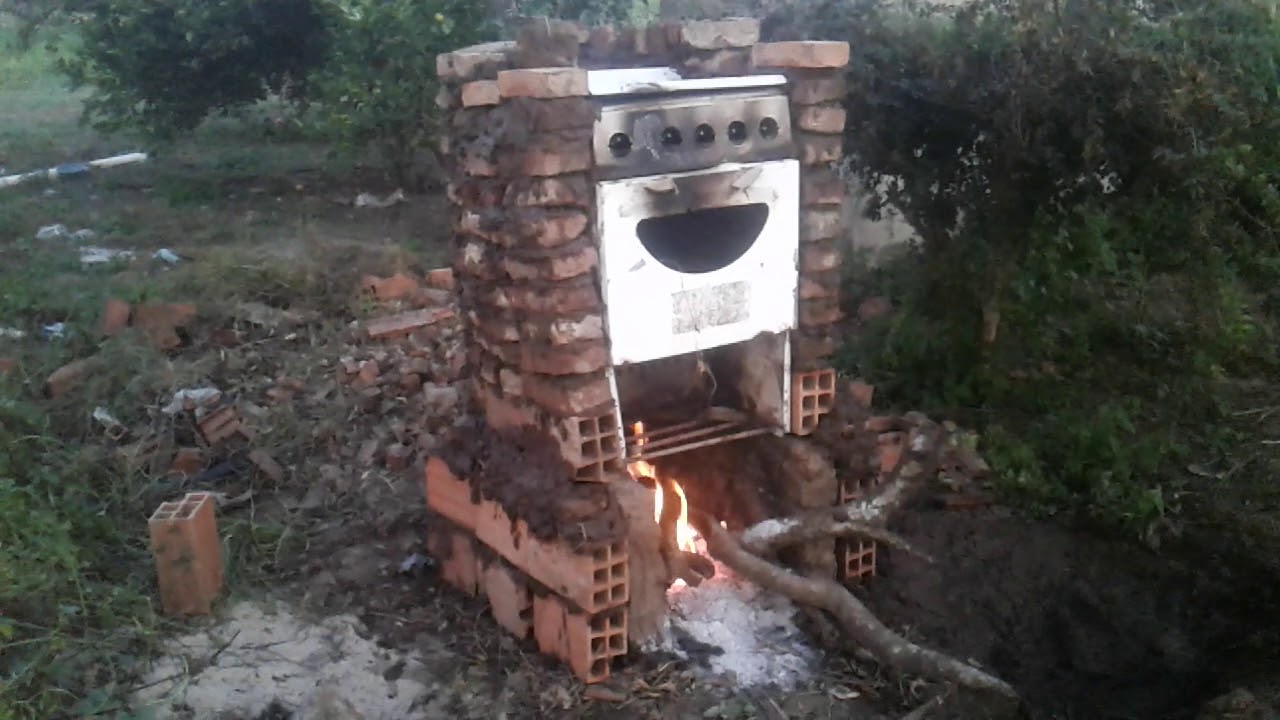 cocina antigua a horno casero - YouTube