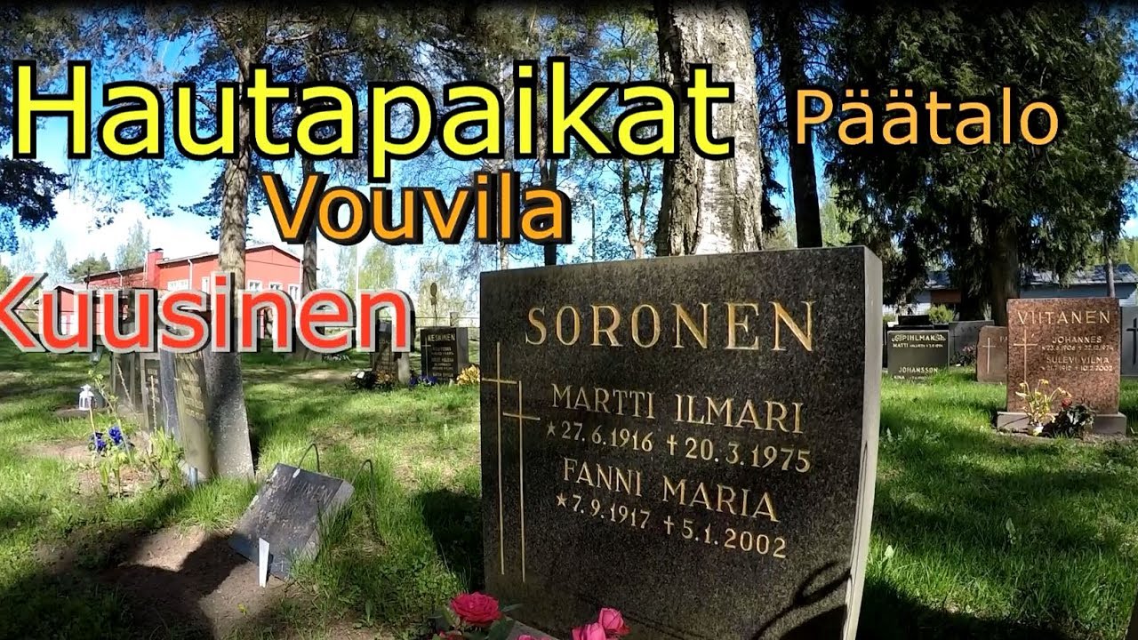Hautapaikka- Vouvila-Kuusisto Alli-Messukylä hautausmaa