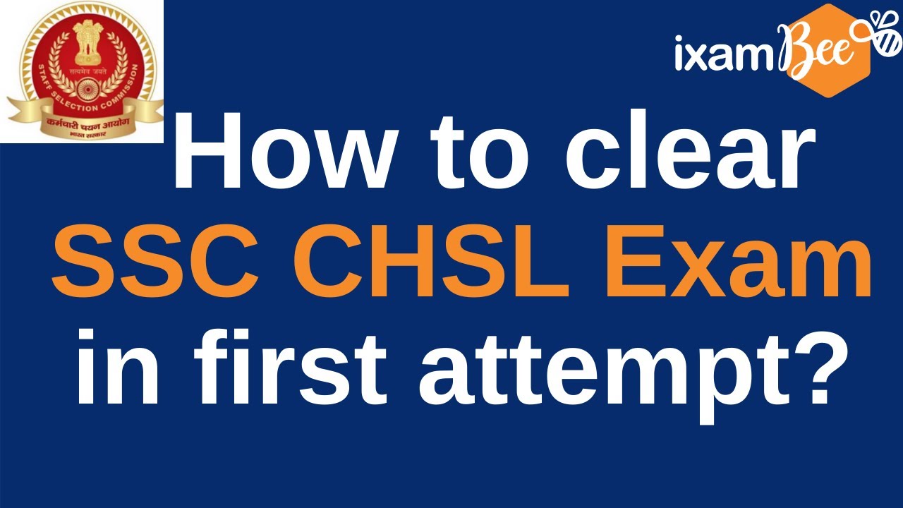 How to clear SSC CHSL 2020-21 exam in first attempt? - YouTube