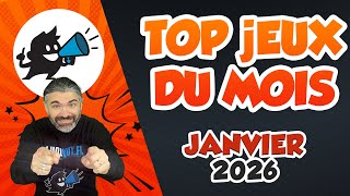 Top Jeux de société Du Mois : Janvier 2026