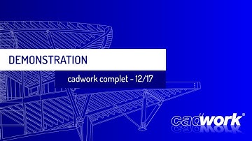 DEMO cadwork utilisation complete - 12/17 - Listes commande optimisation quincaillerie production