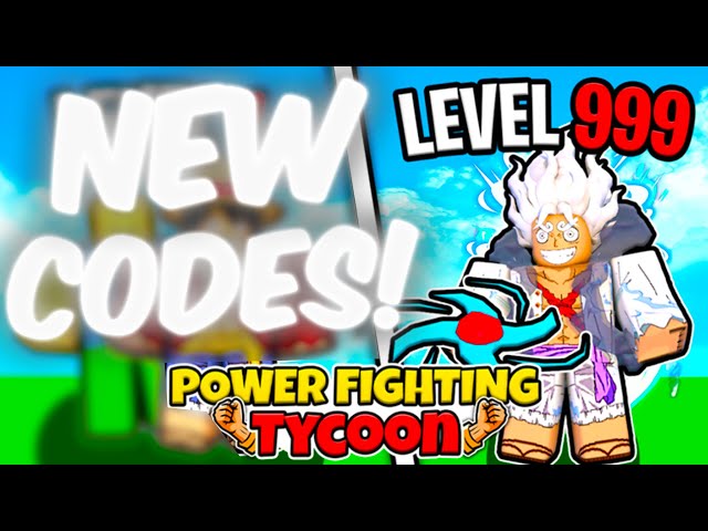 NEW* ALL WORKING CODES FOR Power Fighting Tycoon IN APRIL 2023