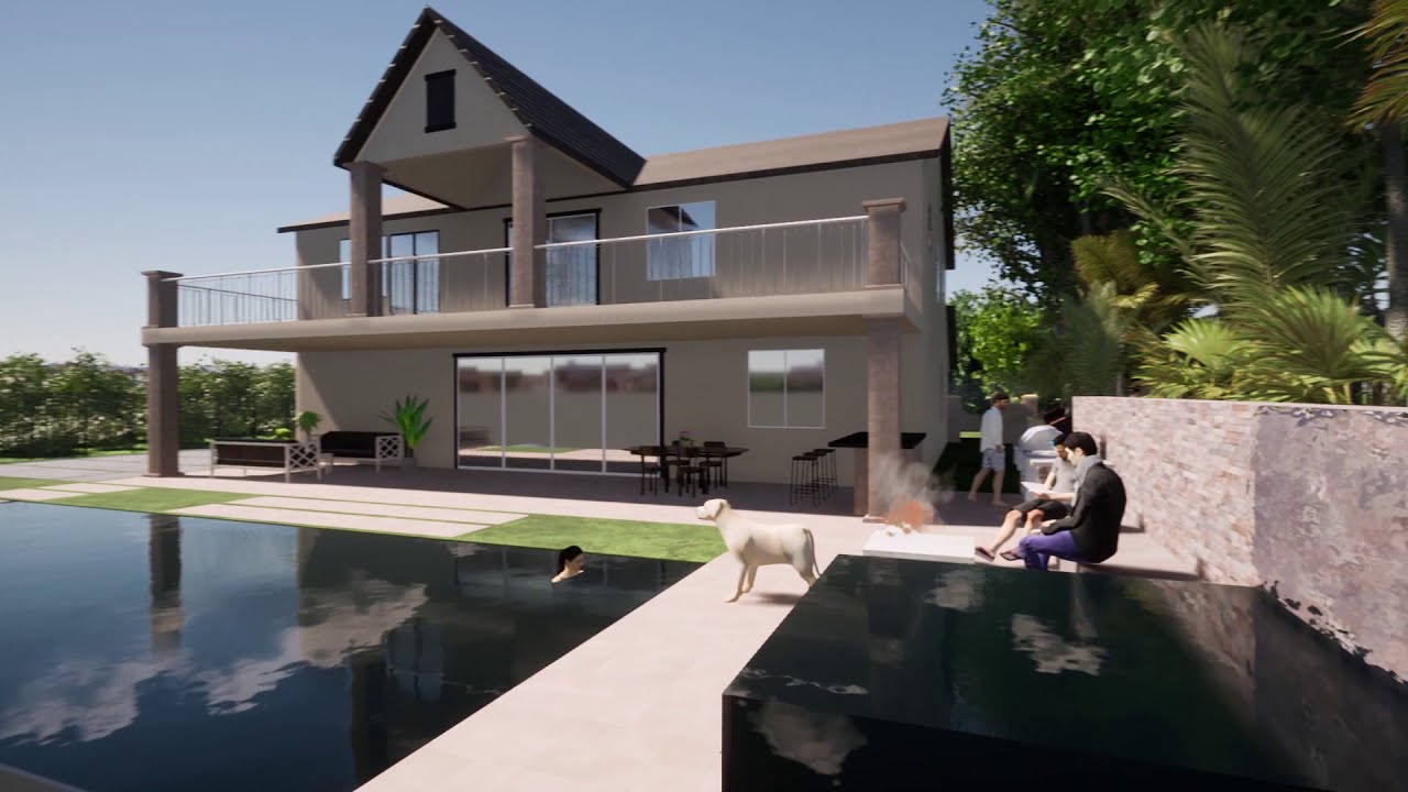 Slope Side Vanishing Edge Pool