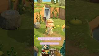 Waterscape With Me! +Landscaping Tips!Full Video Out Now! 🌊 | #acnh #animalcrossing #shorts