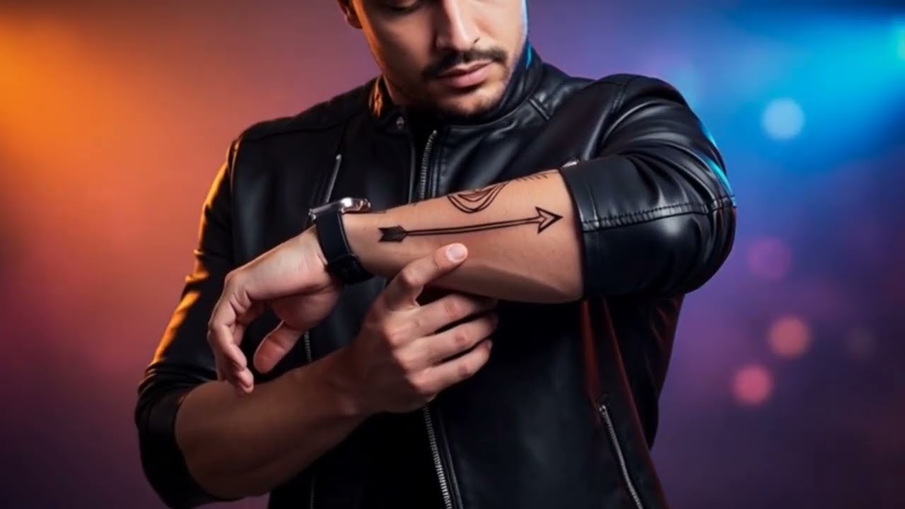 Arrow Tattoo Challenge! 😂 Minimalist vs. VIRAL Troll Face Tattoo | Easy Drawing Tutorial |