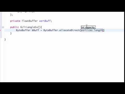 Android Application Development Tutorial   172   Byte and Float Buffers