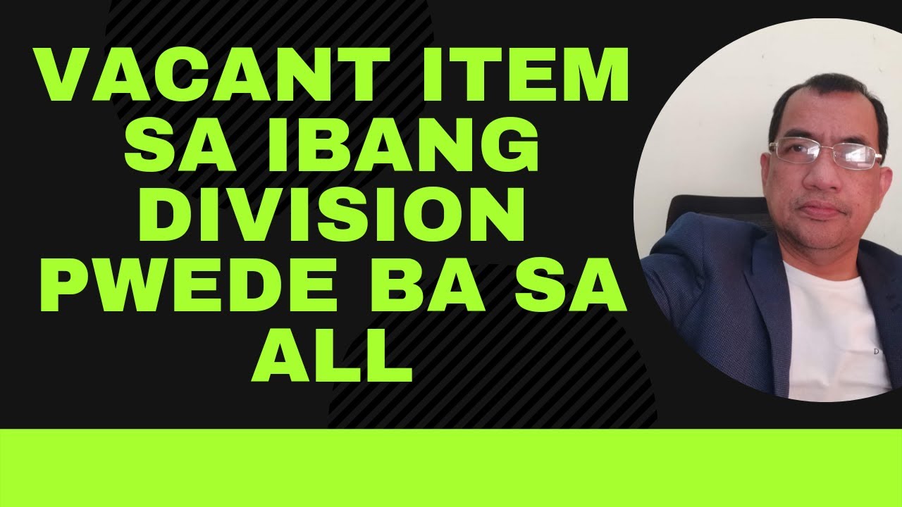 PWEDE BA MAG APPLY NG MT POSITION SA IBANG DIVISION