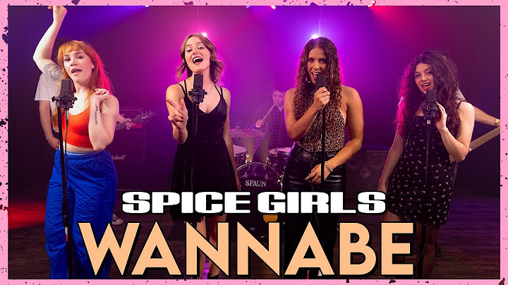 Wannabe Cover version - Cover performance video thumbnail