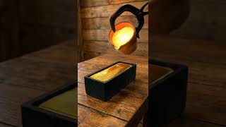 Melting $500,000 Worth of Pure Gold! 💰✨ #Shorts #Gold