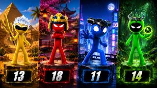 Stickman BESTMINIGAMES Tournament - Stickman Party 1 2 3 4 Player 2026