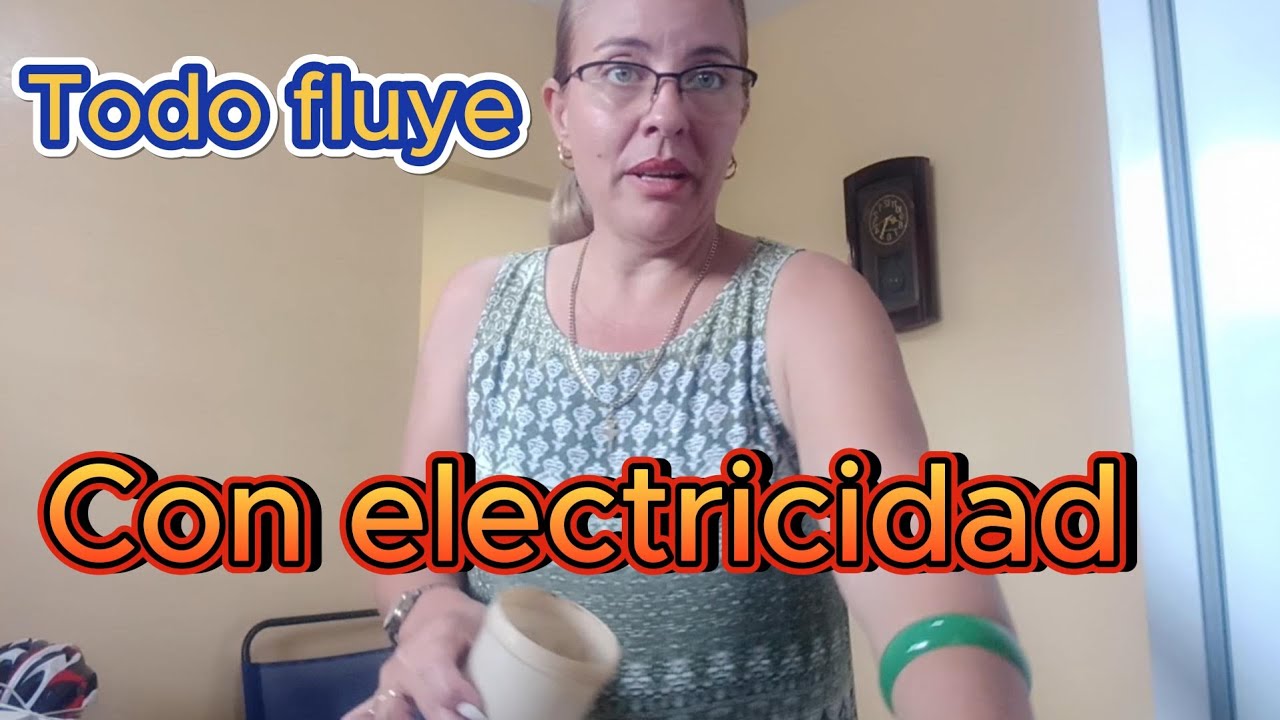 Cuando me levanto y hay corriente hago esto