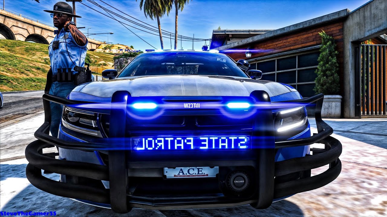Playing GTA 5 As A POLICE OFFICER Highway Patrol| GTA 5 Lspdfr Mod| #nosleep