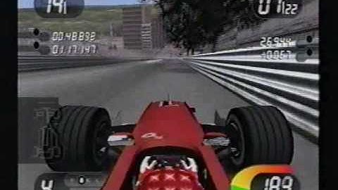 PlayStation2 - Formula One 2001 - Schumacher Monaco Fast Lap