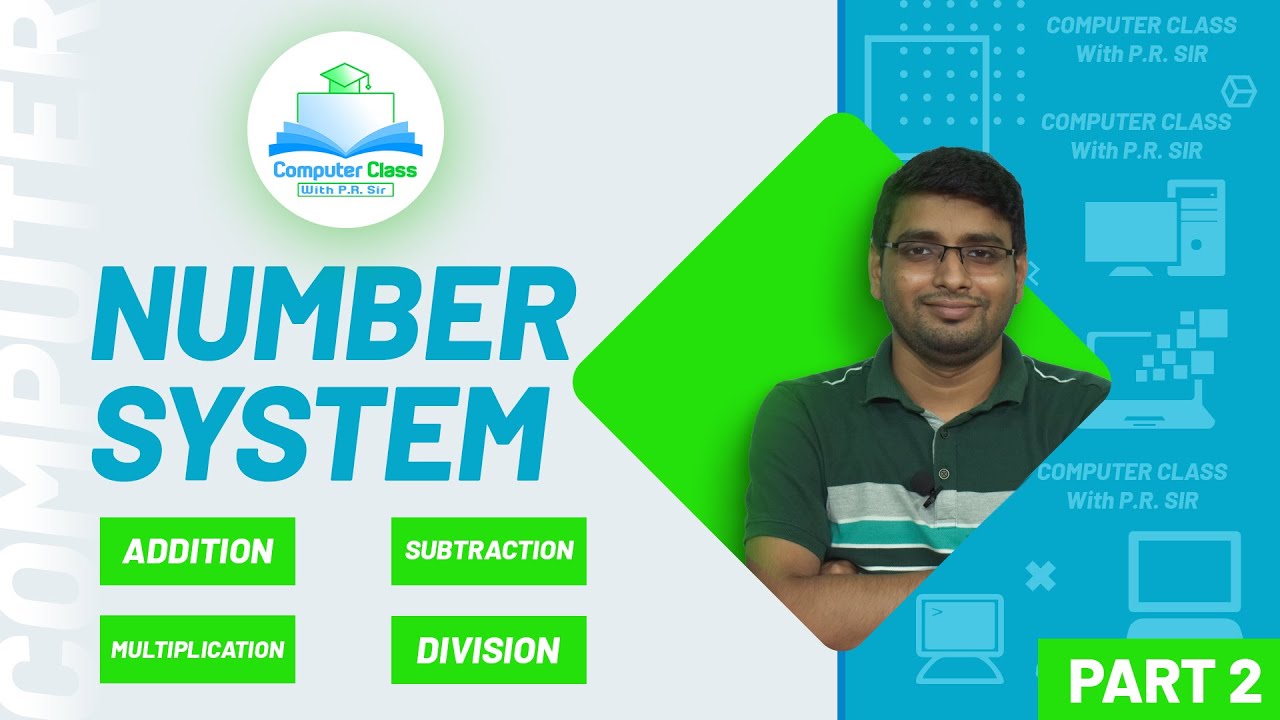 SUBTRACTION of NUMBER SYSTEM or DATA REPRESENTATION ( Part 2) || CLASS ...