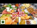 Lucknow Food MUST visit Places | Chaat, Kebab & More | Indian Street Food | Best of Veggie Paaji