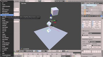Blender 2.66 Overview - 02 - Rigid Body Physics Simulations