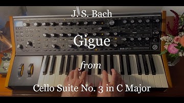 Gigue from Bach