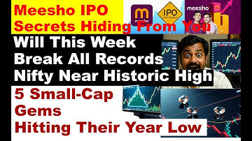 5 Small‑Cap shares at 52 week low, IEX share, Meesho ipo update.