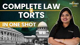 Law Of Torts One Shot Revision | Complete Law of Torts In One Video | Judiciary Exam Preparation