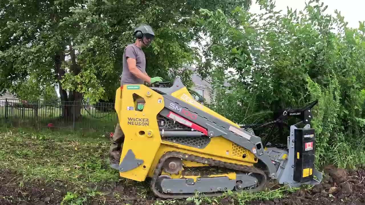 MS530M Fixed Tooth Mulcher for Mini Skidsteer