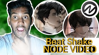 BEAT SHAKE ON NODE VIDEO EDITOR