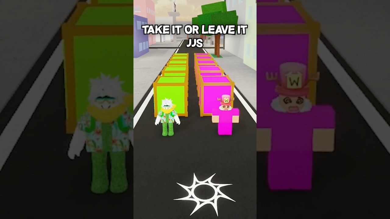 Jujutsu Shenanigans Take It Or Leave It #roblox  #jujutsushenanigans