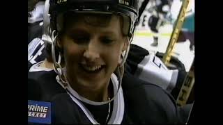 1993-94 Nhl Ice The Fire Charity Celebrity Hockey Game - Anaheim Mighty Ducks Vs Los Angeles Kings