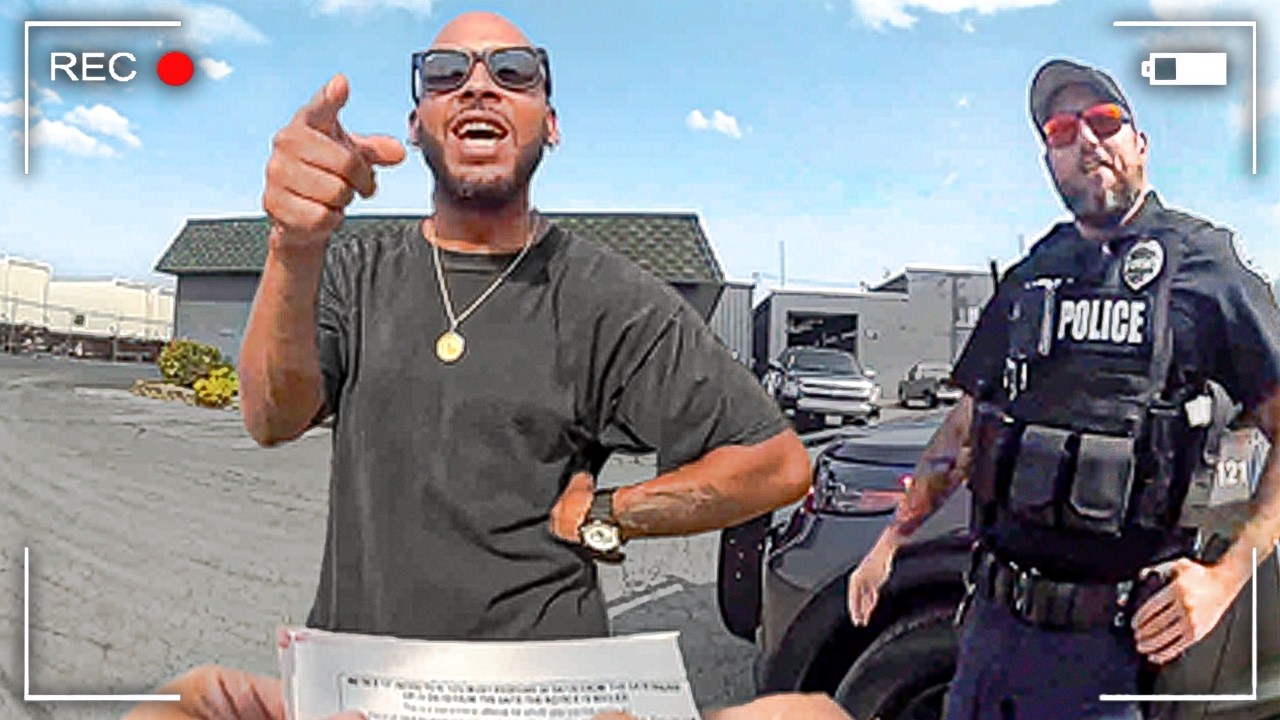 Male Karen Thinks He Is Some Kind Of Legal Expert