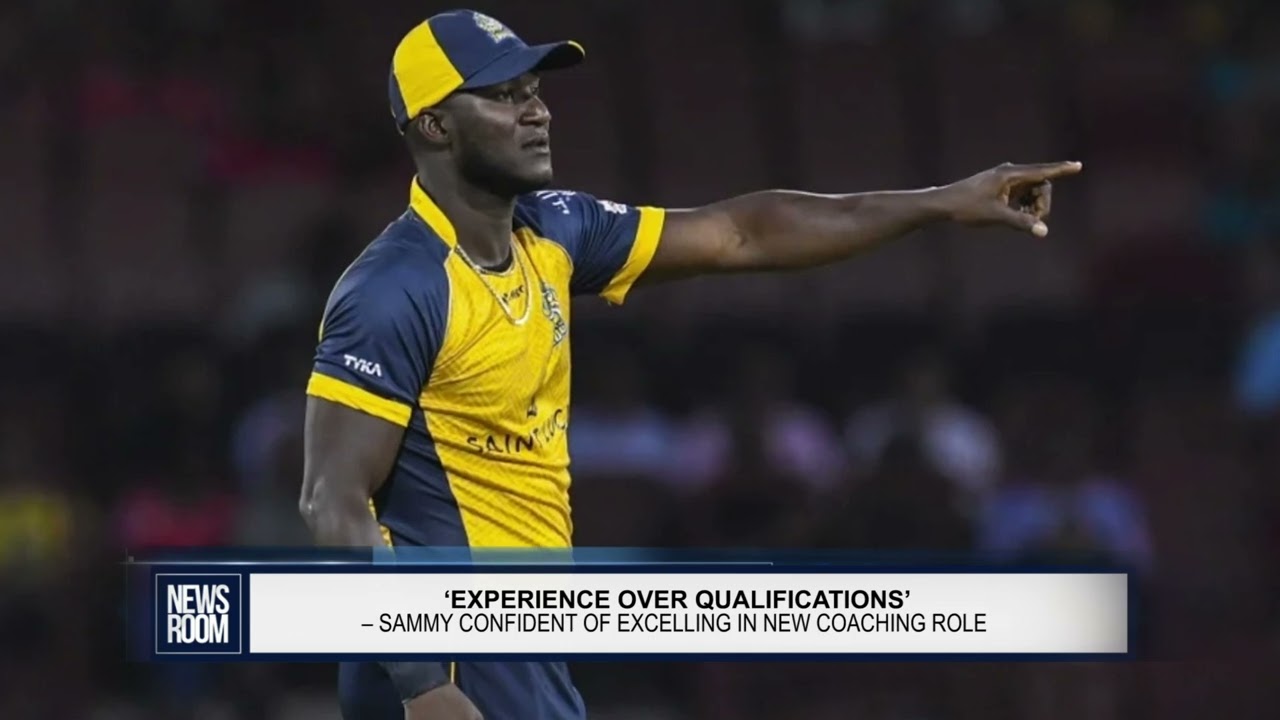 GUYANA NEWS ROOM-‘EXPERIENCE OVER QUALIFICATIONS’ –SAMMY CONFIDENT OF EXCELLING IN NEW COACHING ROLE
