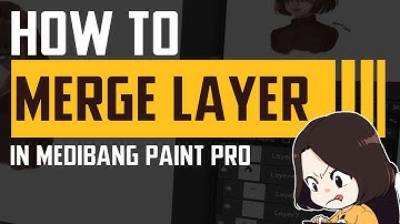 [Medibang Paint Pro desktop version how to] Merge Layer