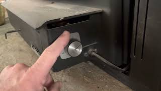 Wood Stove Insert with Blower Fan