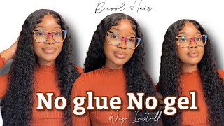 Completely Glueless! Step by step *beginner friendly* Glueless Wig Install | Recool Hair