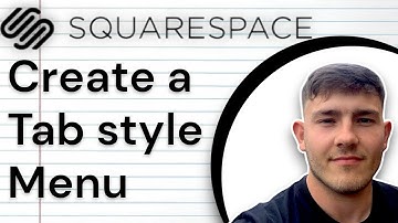 How to create a tab style menu in Squarespace 7.1 (2025 Guide)