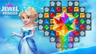 Jewel Princess - Match 3 Frozen Adventure screenshot 1