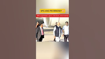 SPG CAUGHT MODI SIGNAL, UNDERSTOOD, ACTED INSTANTLY 🥶 SPG COMMANDO ACTIVE MODE PM💀 MODI #short #spg