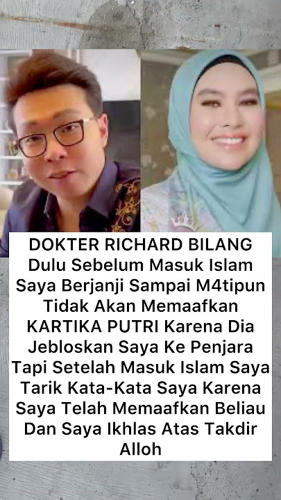 Pernyataan Dokter Richard Mengenai Kasus Kartika Putri• Tagar: #DokterRichard #KartikaPutri