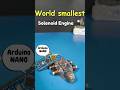 World Smallest Solenoid Engine DIY #world #small #solenoid #engine #engineering #tiny #projects #diy