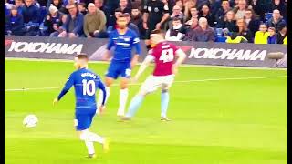 a clip of hazard dribbiling chelsea vs westham