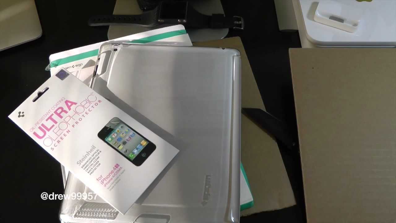 Cretouch iPhone 4S iPad cases Unboxing
