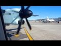 PROP JOB | Air Canada Express Bombardier Q400 Intersection Takeoff from Toronto