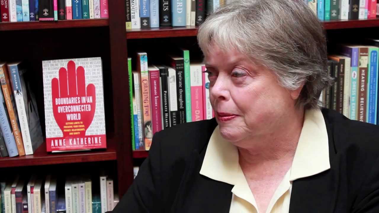 BOUNDARIES IN AN OVERCONNECTED WORLD - Anne Katherine - YouTube