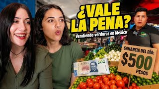 🇨🇺¿VALE LA PENA VENDER VERDURAS EN MÉXICO?🇲🇽 | CUBANAS REACCIONAN