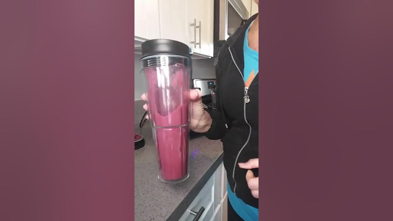 SMOOTHIE TIME! Deluxe Cooking Blender Smoothie Cup Attachment YouTube